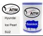 Preview: Hyundai, Ice Pearl, SU2: 500ml Lackdose, von ATW Autoteile West.